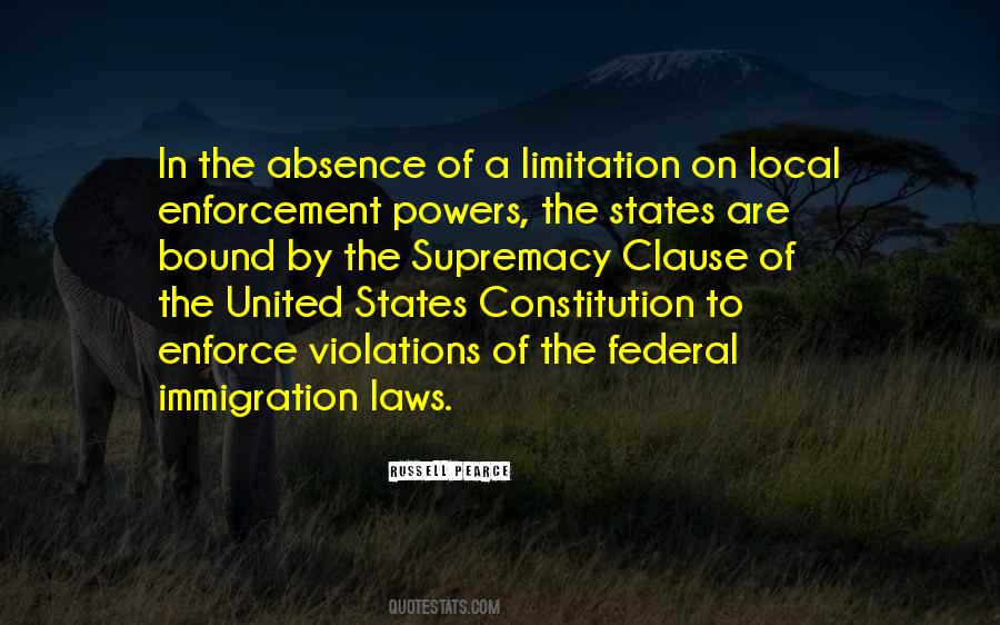 Quotes About Enforcement #959896