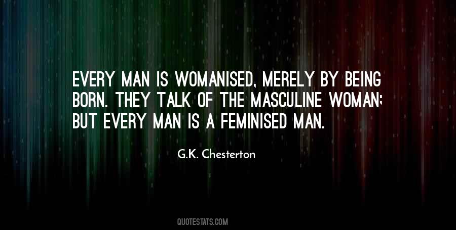 Womanised Quotes #1155229
