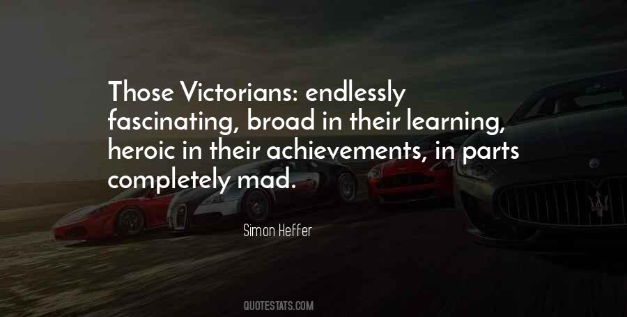 Quotes About Victorians #339974