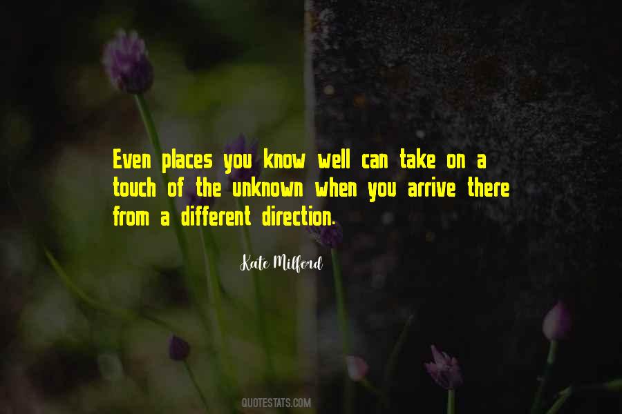 Quotes About Going To Different Places #131276