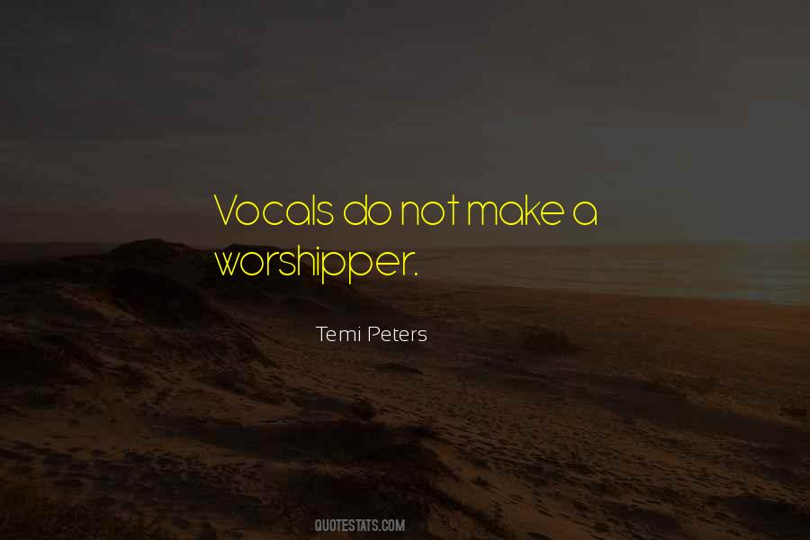 Worshipper Quotes #1642827