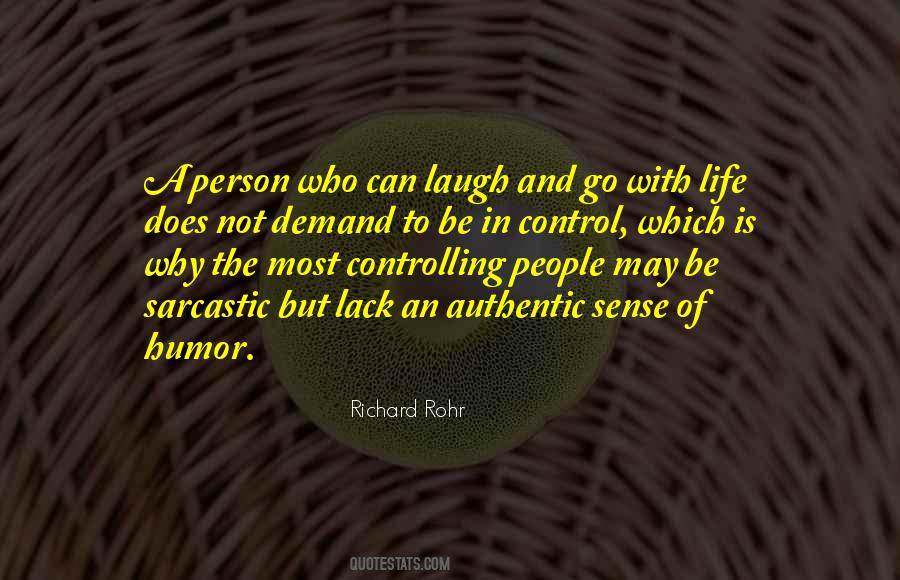 Quotes About Controlling Life #622509