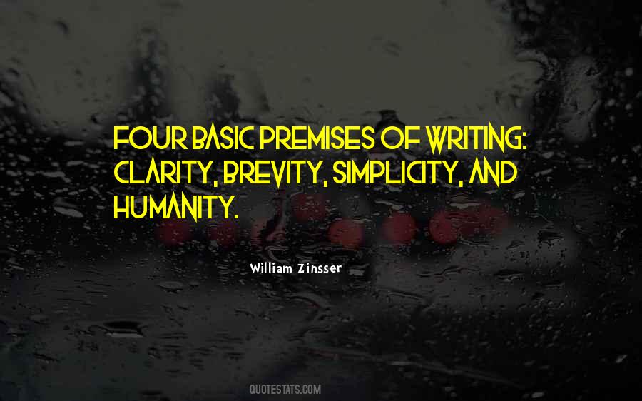 Quotes About Simplicity In Writing #1645812