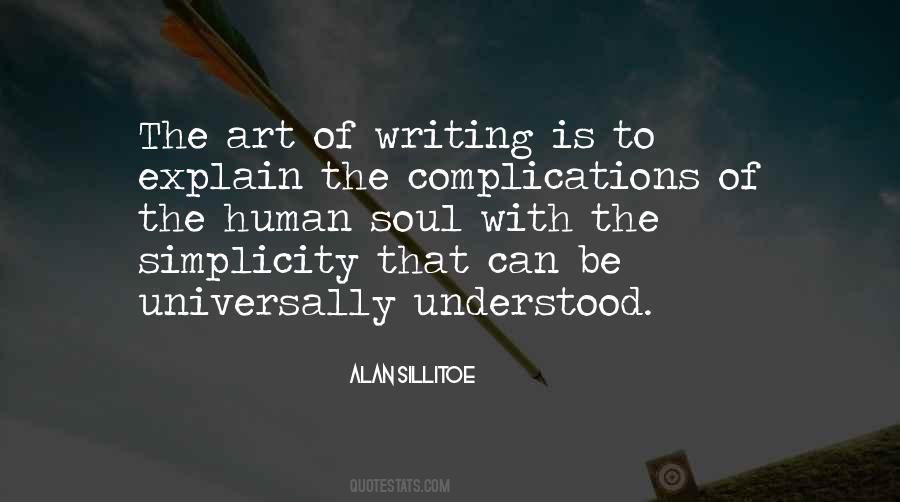 Quotes About Simplicity In Writing #89869