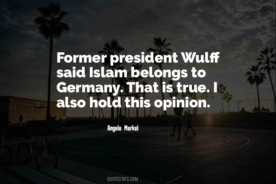 Wulff Quotes #857388