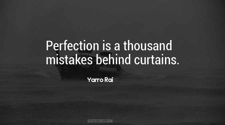 Quotes About Mistakes And Perfection #1206358