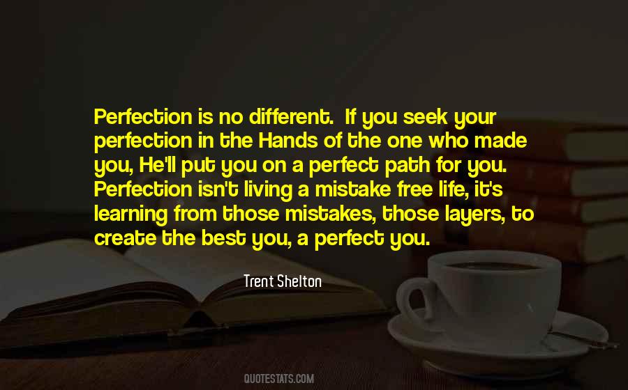 Quotes About Mistakes And Perfection #1502705