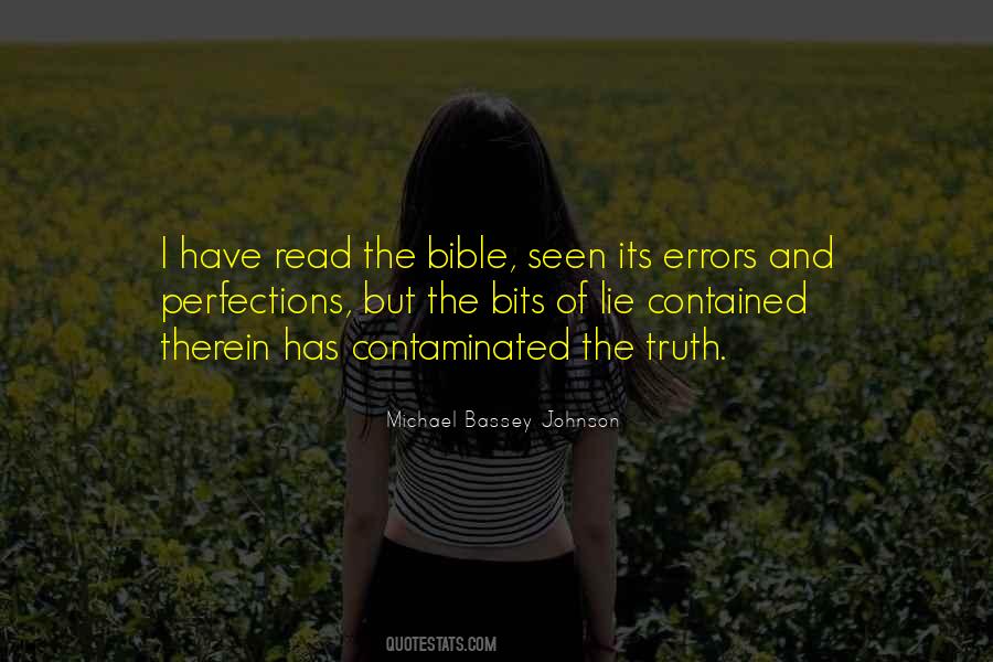 Quotes About Mistakes And Perfection #1687523