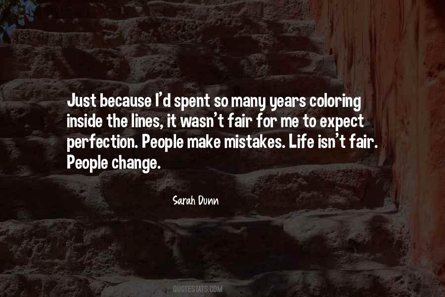 Quotes About Mistakes And Perfection #491766