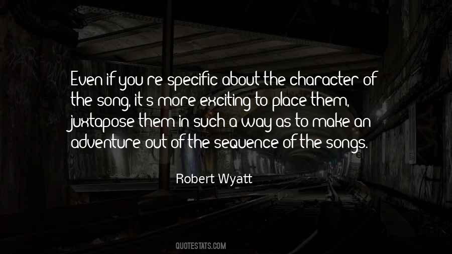 Wyatt's Quotes #170677