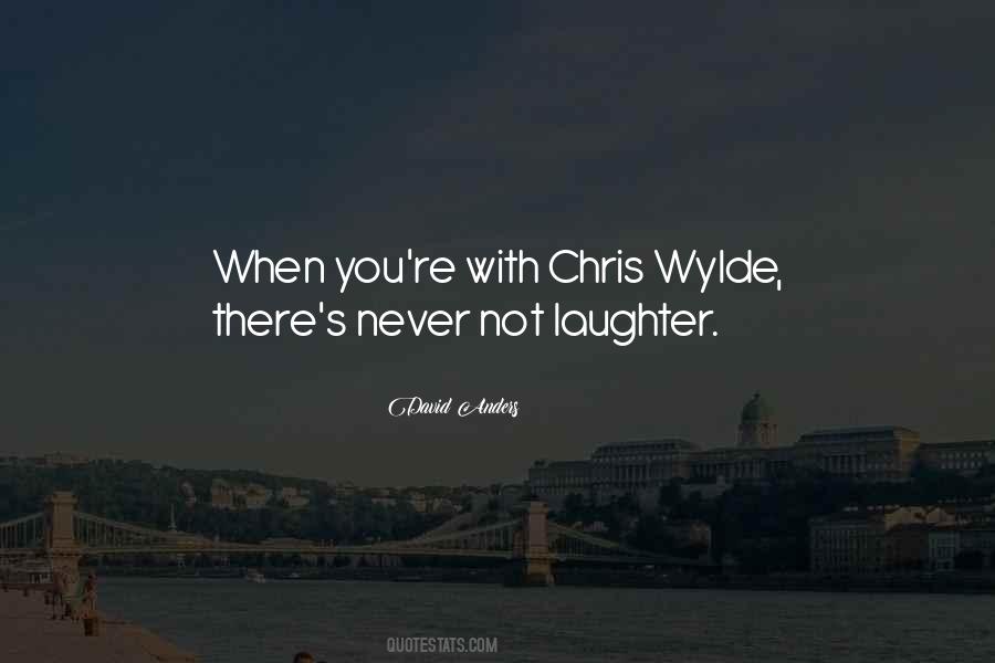 Wylde's Quotes #484265