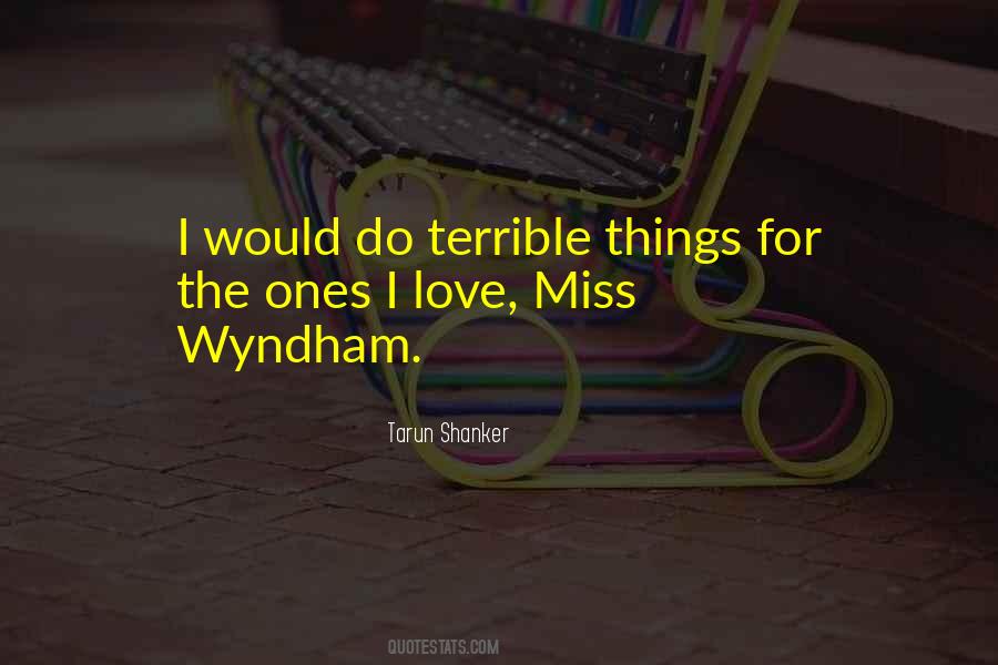 Wyndham's Quotes #984957