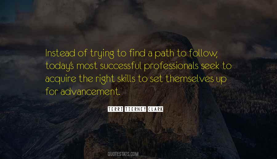Quotes About Career Path #844347