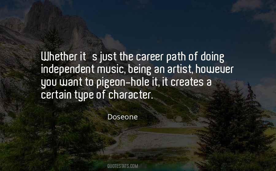 Quotes About Career Path #84602