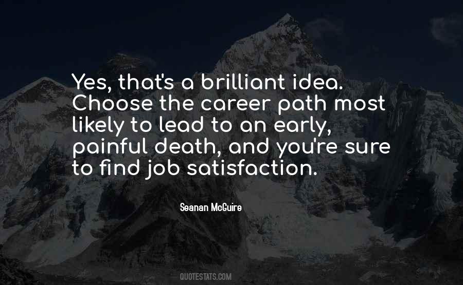Quotes About Career Path #933720