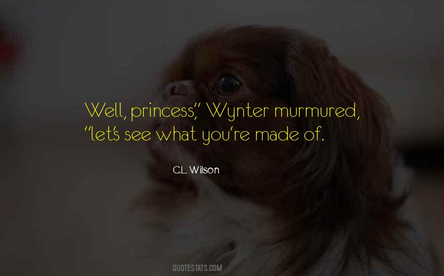 Wynter Quotes #1439750