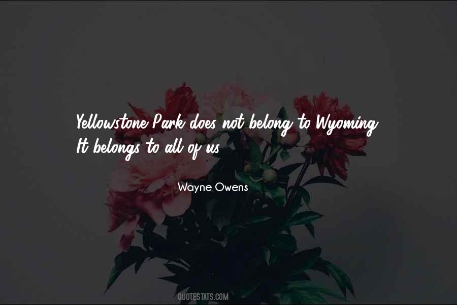 Wyoming's Quotes #51388