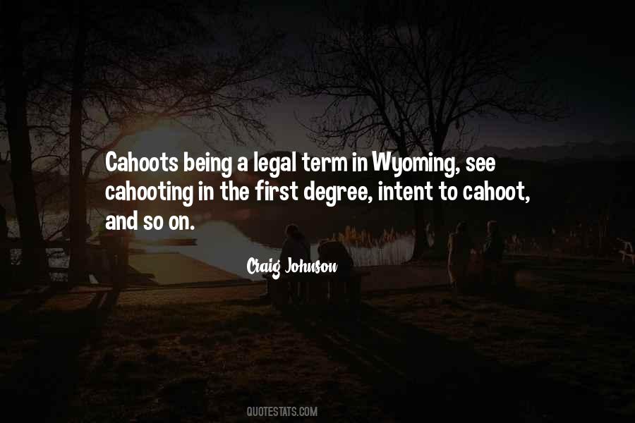 Wyoming's Quotes #808692