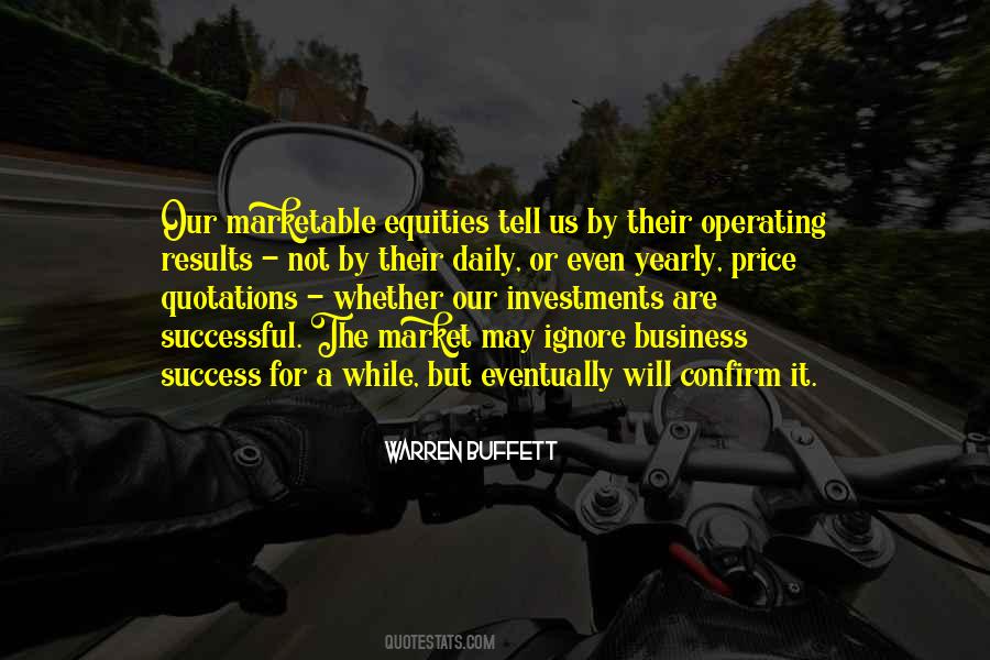 Quotes About Equities #599495