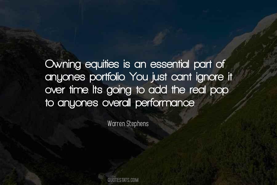 Quotes About Equities #76800