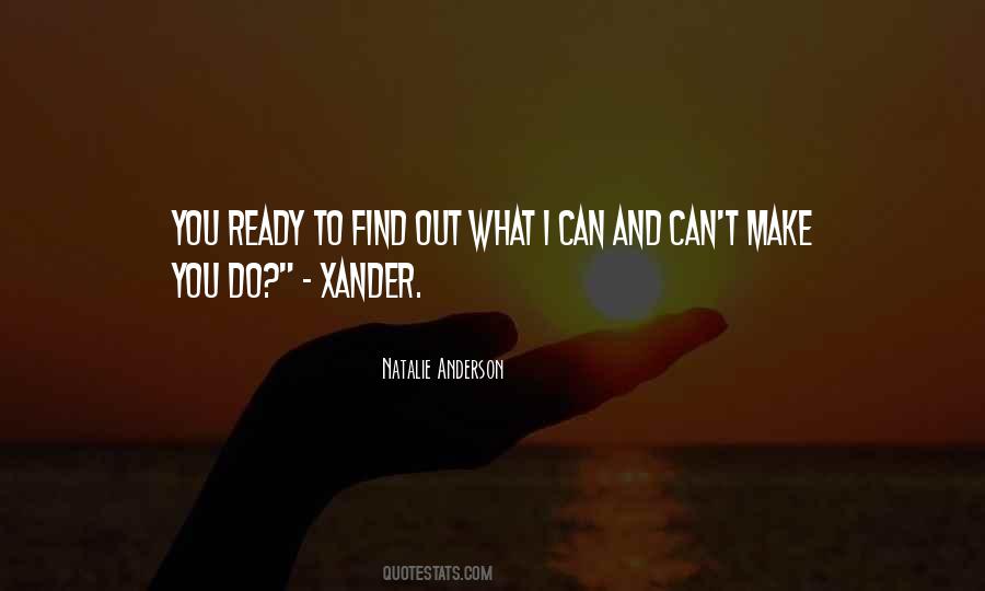 Xander's Quotes #1176617