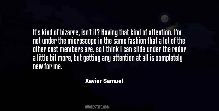 Xavier's Quotes #1655415