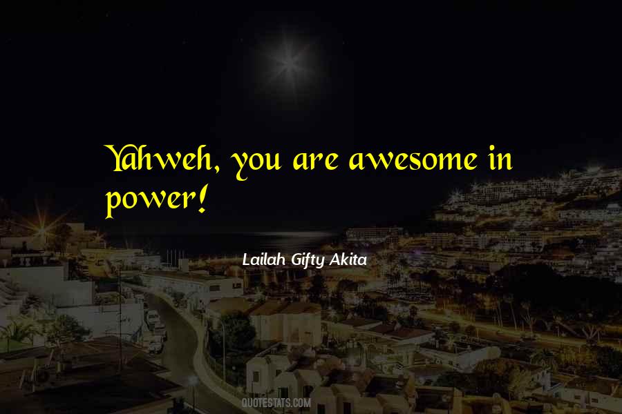 Yahweh's Quotes #1078305