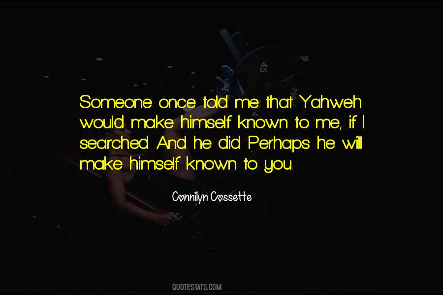 Yahweh's Quotes #1641789