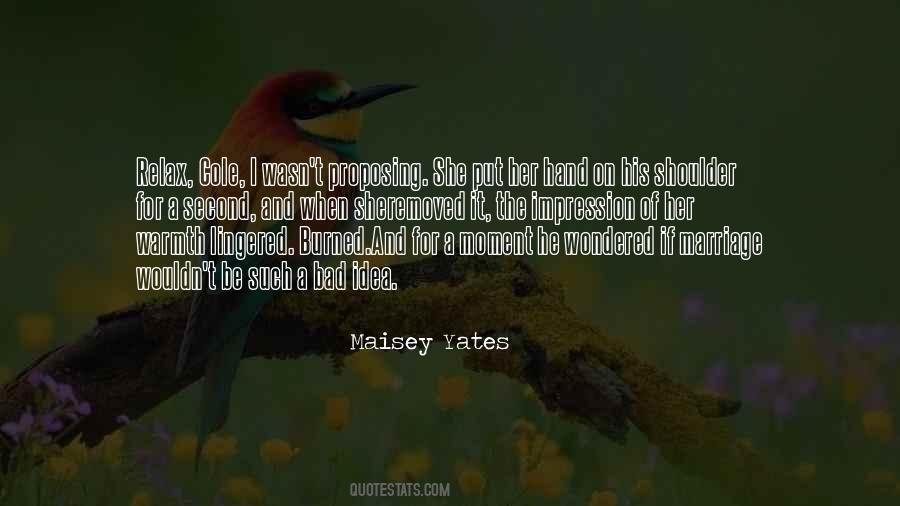 Yates's Quotes #253790