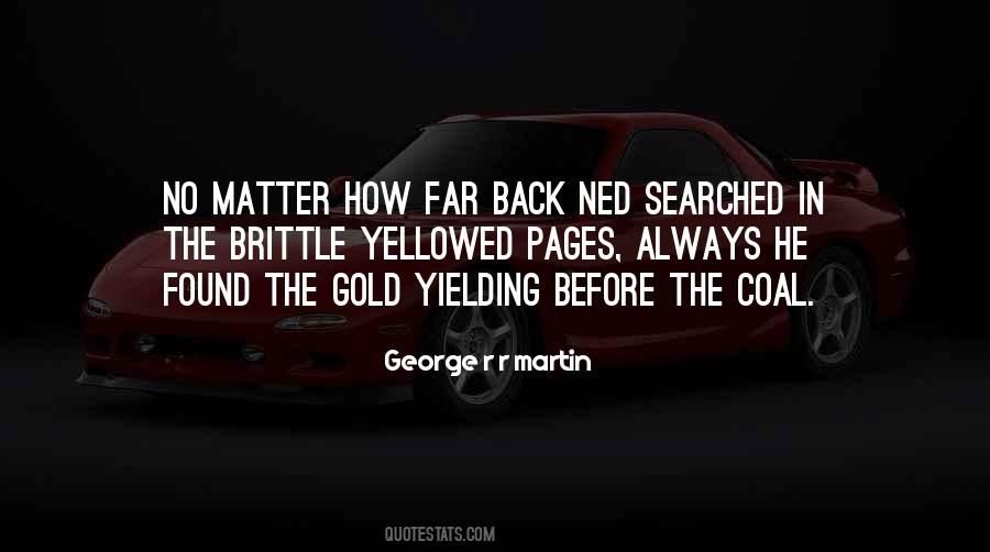 Yellowed Quotes #250043