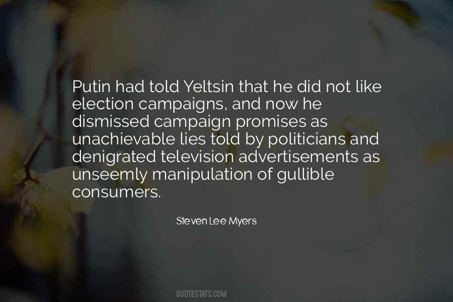 Yeltsin's Quotes #1442159