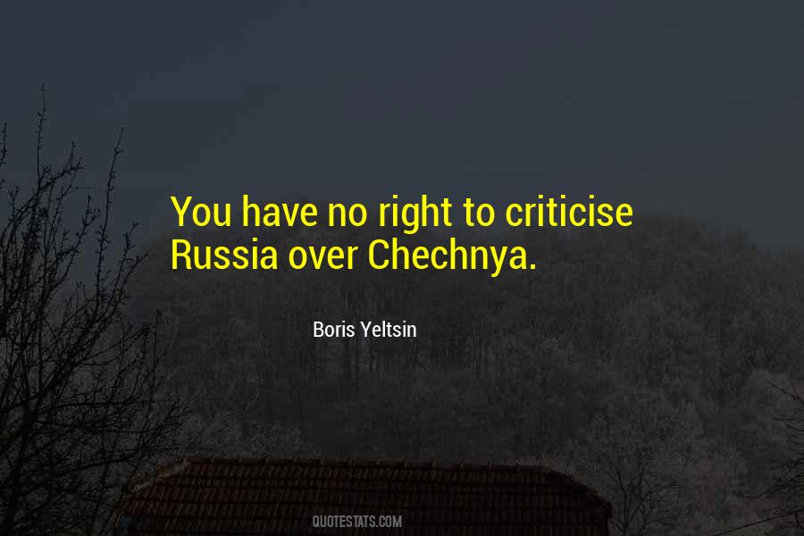 Yeltsin's Quotes #695938