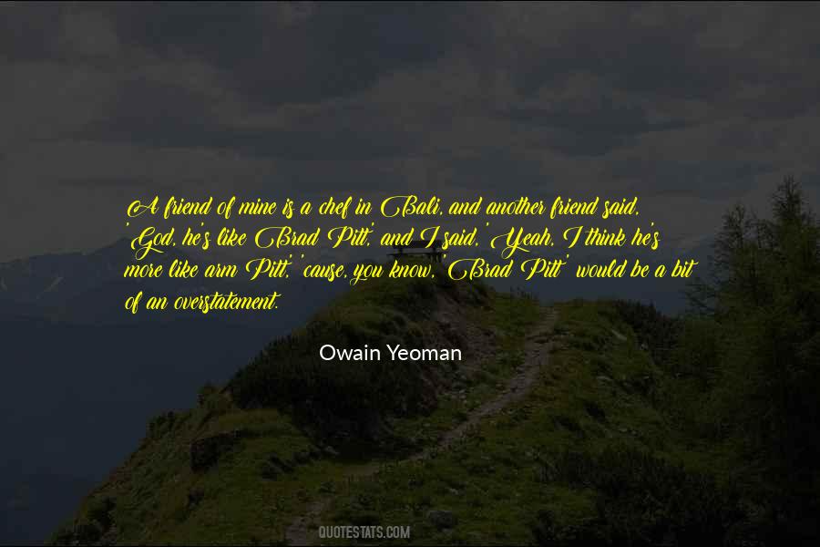 Yeoman's Quotes #979954