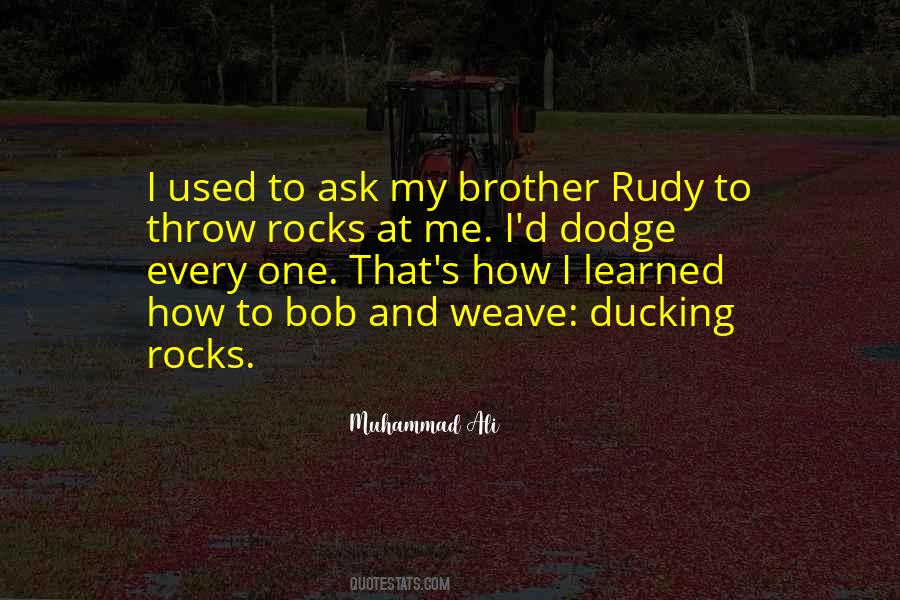 Quotes About Rudy #1228843