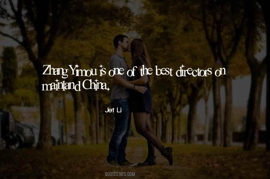 Yimou's Quotes #1049162