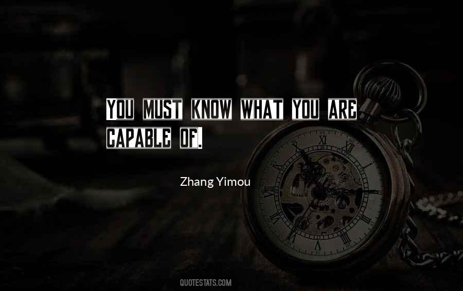 Yimou's Quotes #21492
