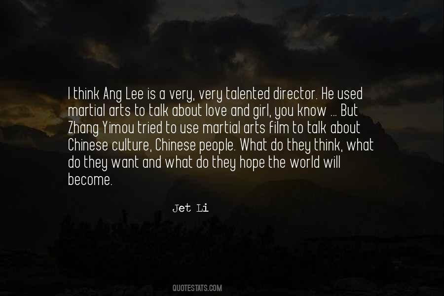 Yimou's Quotes #332080