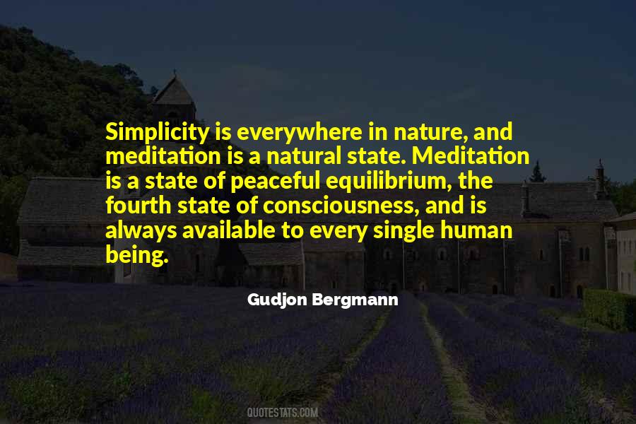 Quotes About Simplicity And Nature #1378284