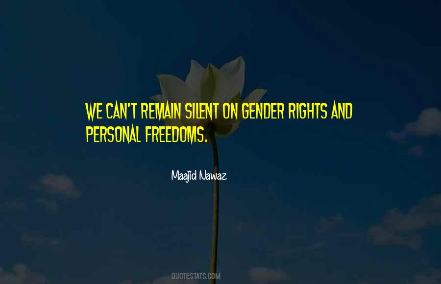 Quotes About Personal Freedoms #1047766