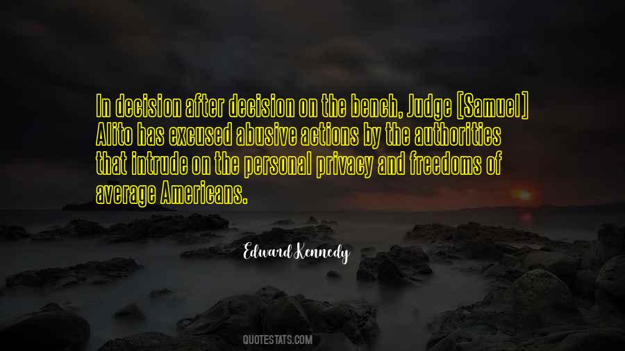 Quotes About Personal Freedoms #1159398