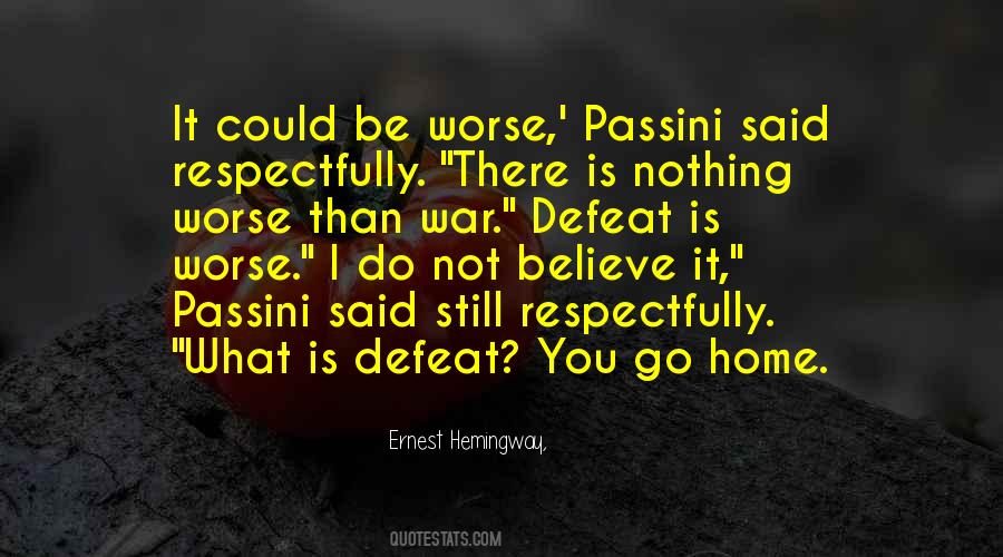 Quotes About Defeat #1586367
