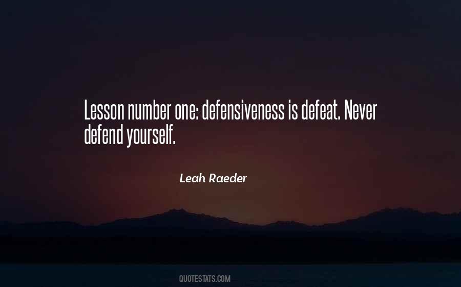 Quotes About Defeat #1639420