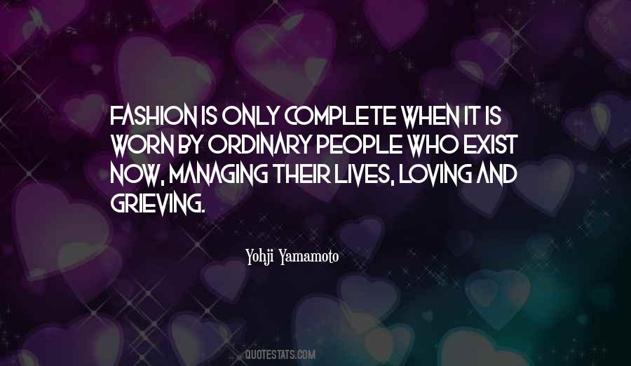 Yohji Quotes #790392