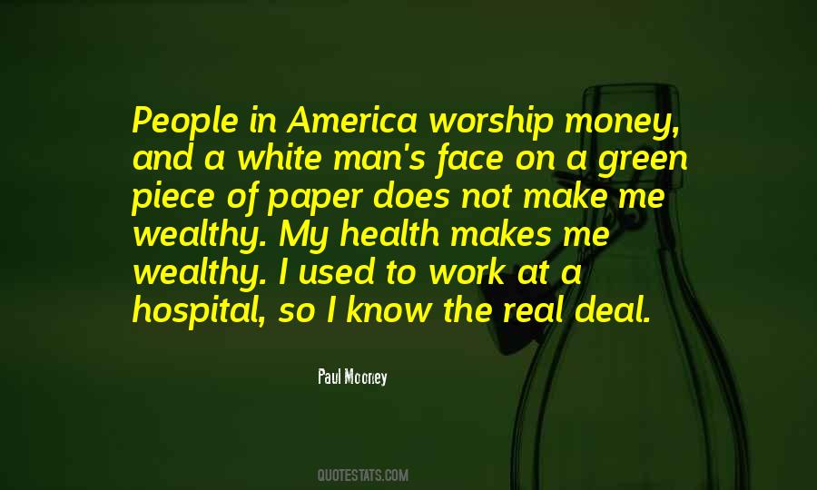 Quotes About Green Money #762464