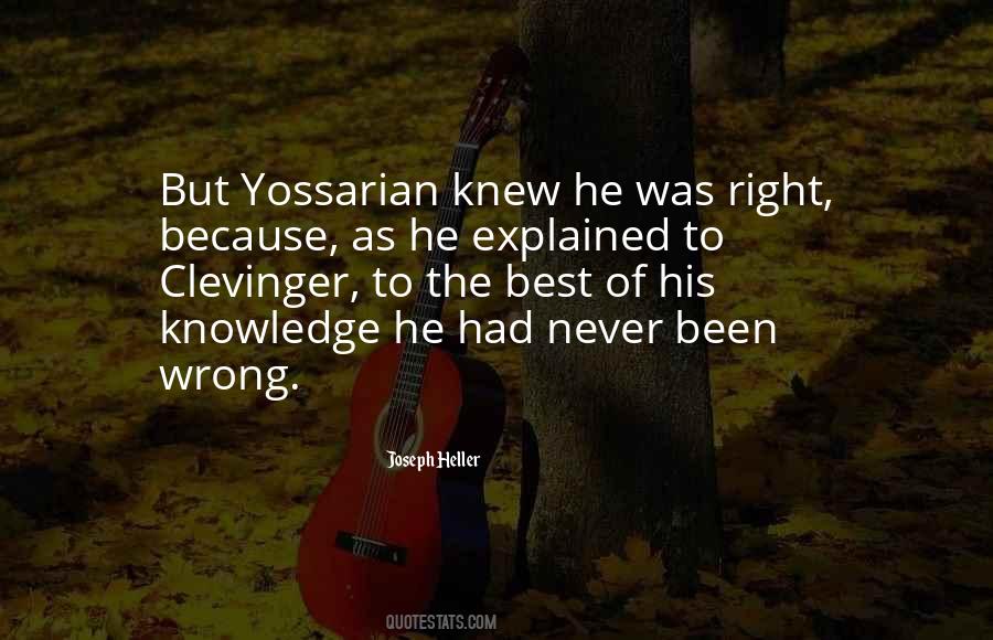 Yossarian's Quotes #181054