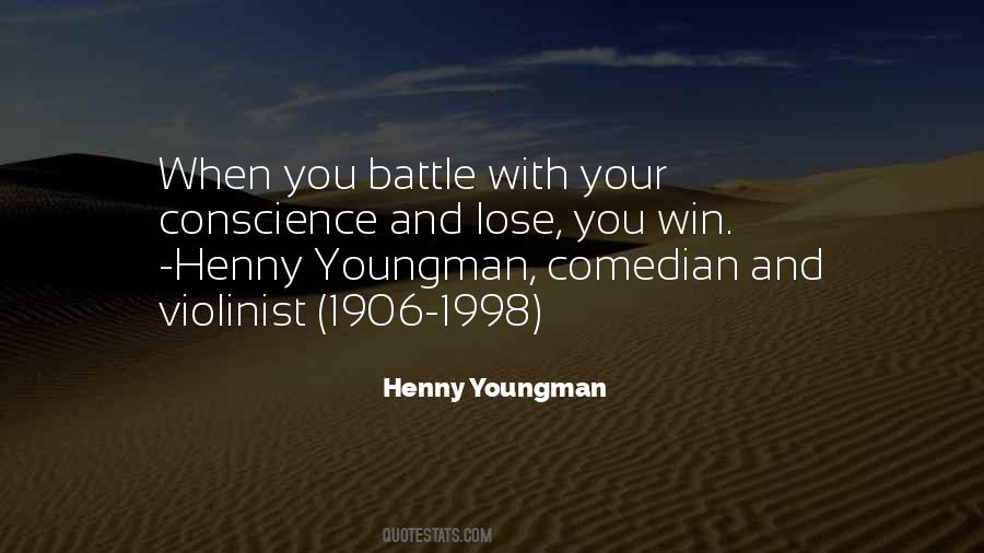 Youngman Quotes #813325