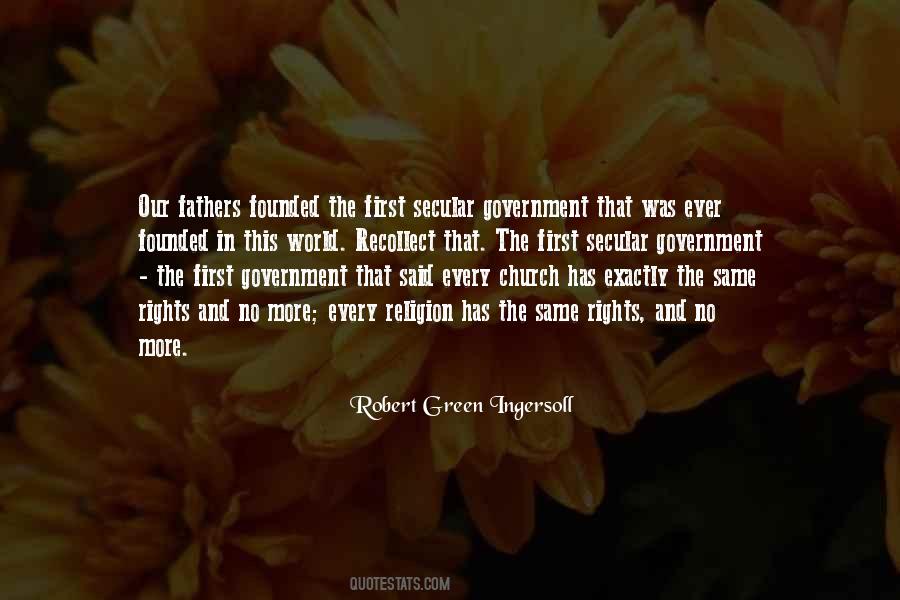 Quotes About Religion And Government #1298531