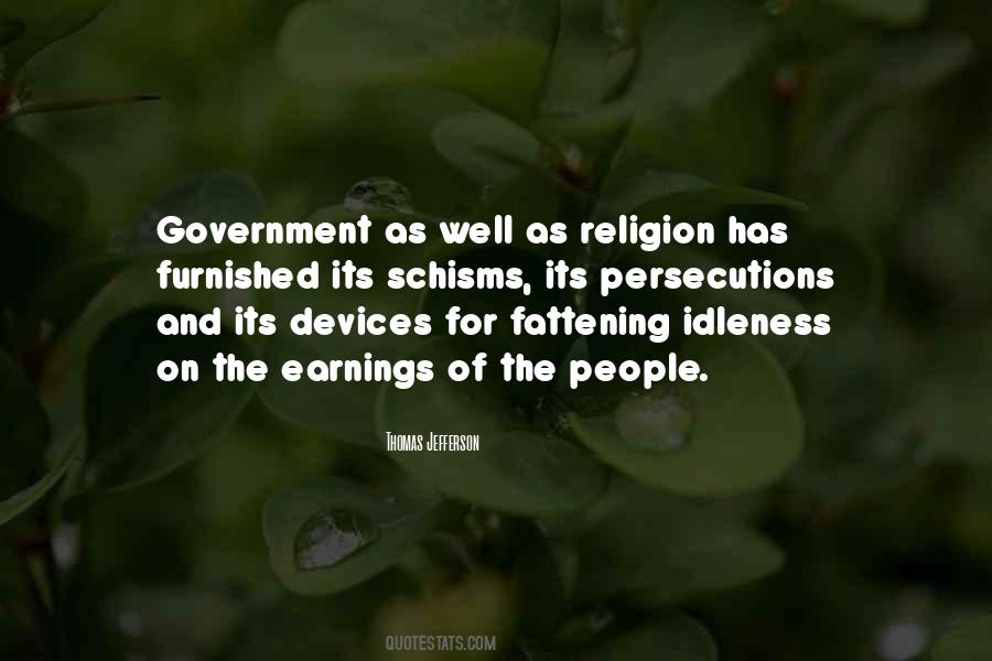 Quotes About Religion And Government #49603