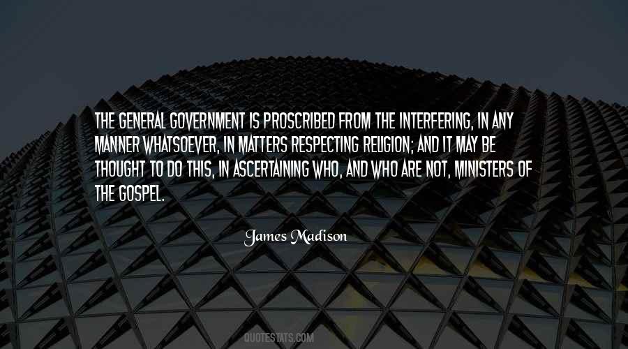 Quotes About Religion And Government #532295