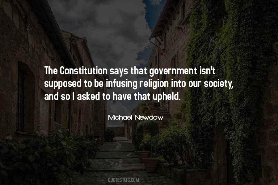 Quotes About Religion And Government #601635